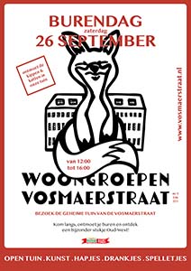 Uitnodiging Burendag 2026 - Vosmaerstraat